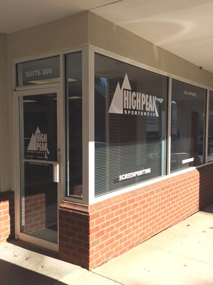 Storefront of High Peak Charlottesville