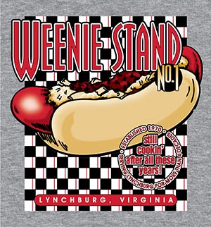 Sample screenprinting design