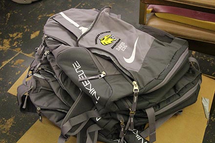 Personalized nike backpack for Randolph College
